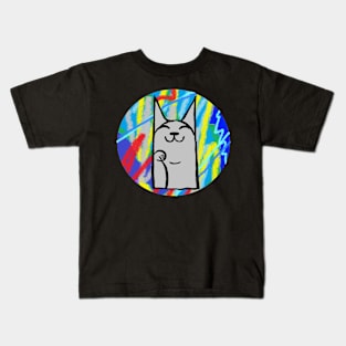 cat graffiti 1 Kids T-Shirt